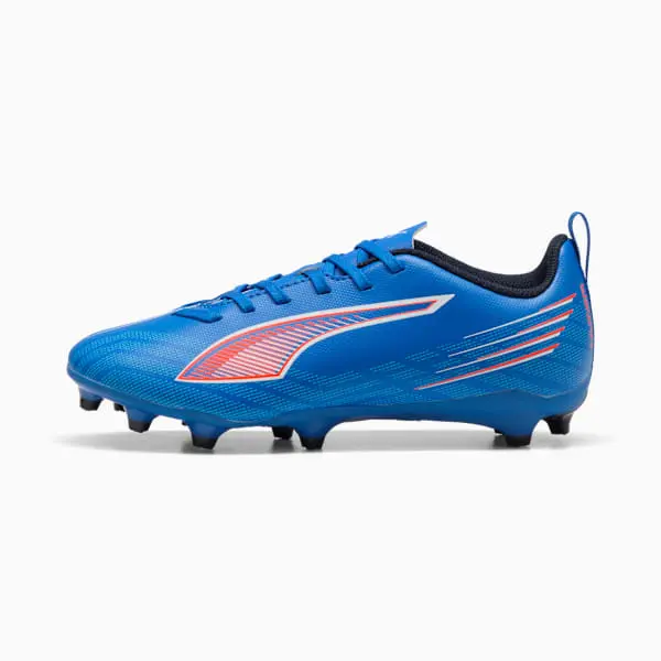 Product discovery photograph of Puma Ultra Play 6 FG AG Big Kid 'Untamed Pack' in the main view