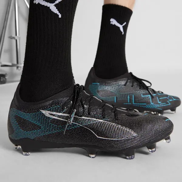 Puma Ultra Pro 5 FG AG 'Eclipse Pack' pictured in a shopper-focused gallery composition