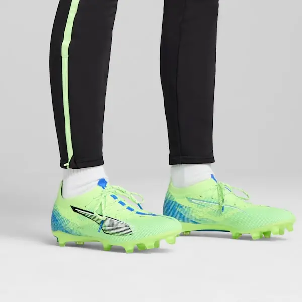Puma Ultra Pro 5 FG AG 'Lights Out Pack' displayed for product discovery in a gallery photograph
