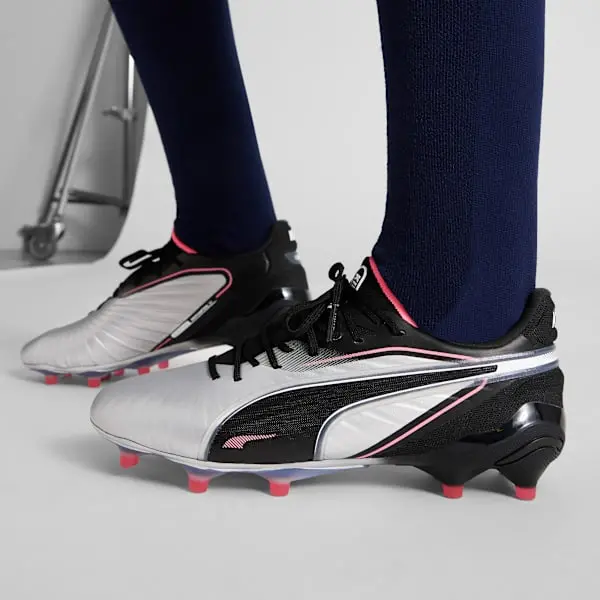 Puma Wmns King Ultimate FG AG 'Audacity Pack' pictured in a shopper-focused gallery composition