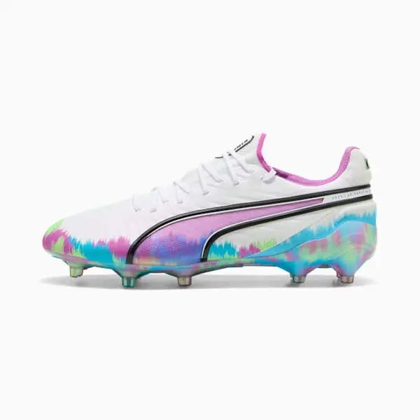 Puma Wmns King Ultimate FG AG 'Brilliance Pack' visualised in a clean main merchandising shot