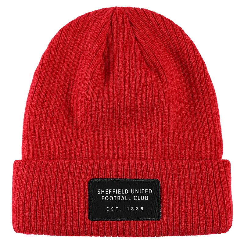 Red Club Beanie - Main Product Reference - PEA0034 25430 Shopping reference image featuring Red Club Beanie from the main perspective