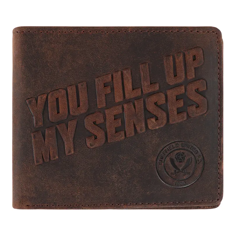 Senses Crest Wallet displayed for product discovery in a main photograph