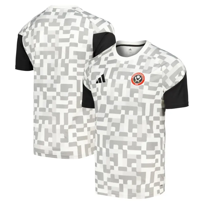 Sheffield United Adidas Pre Match Jersey - Grey - Main Item Preview - 204514715 27985