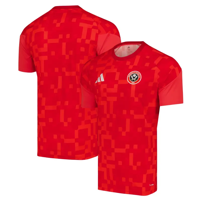 Sheffield United Adidas Pre Match Jersey - Red - Main Shopping Reference - 204514721 28001