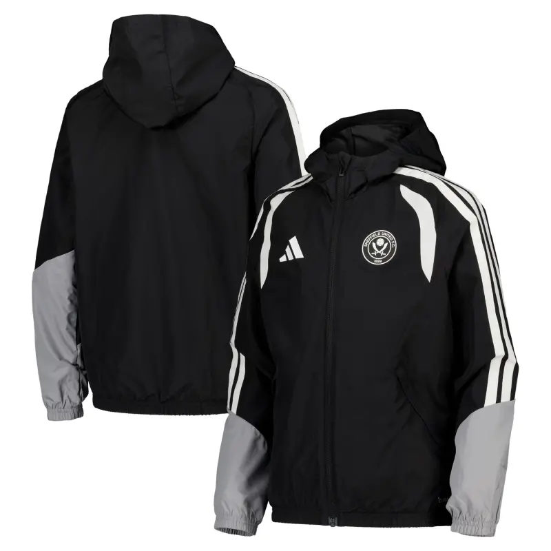 Sheffield United Adidas Training All Weather Jacket - Black - Kids - Main Shopping Reference - 204514742 28709