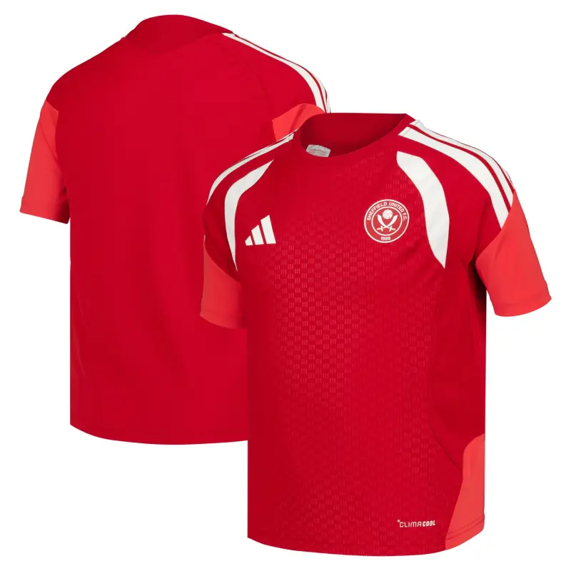 Sheffield United Adidas Training Jersey - Red - Kids - Main Shopping Reference - 204514756 28797