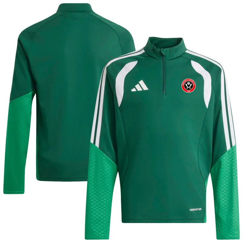 Sheffield United Adidas Training Top - Dark Green - Kids - Main Shopping Reference - 204514747 28918