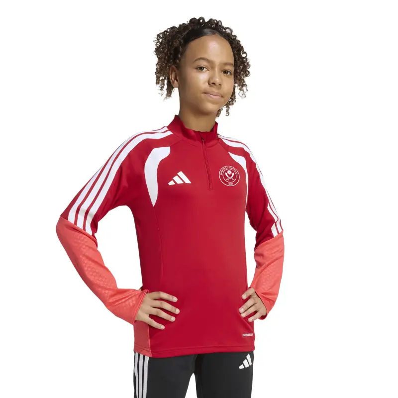 Sheffield United Adidas Training Top - Red - Kids - Main Shopper Preview - 204514754 28934