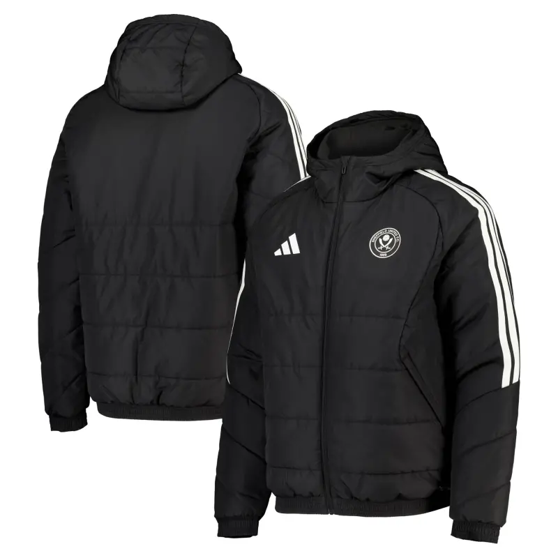 Sheffield United Adidas Training Winter Jacket - Black - Main Merchandise Image - 204514729 28941