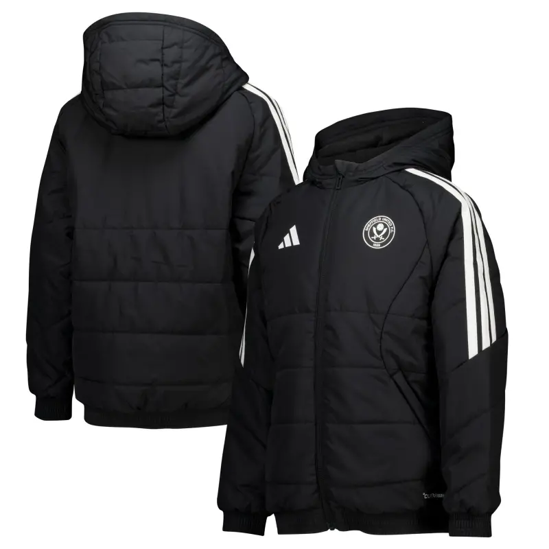 Sheffield United Adidas Training Winter Jacket - Black - Kids - Main Shopping Reference - 204514734 28954