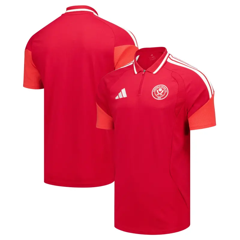 Sheffield United Adidas Travel Polo - Red - Main Merchandising Photo - 204514761 29009