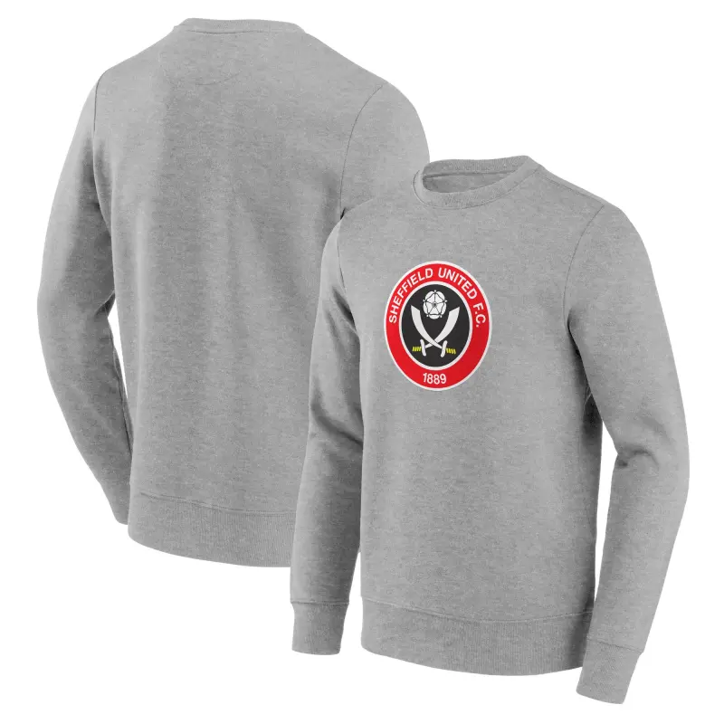 Sheffield United Core Crew Sweat - Grey - Mens - Main Merchandising Photo - 205095217 29181