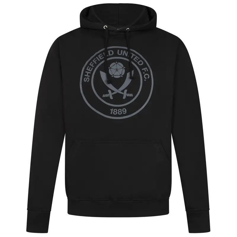 Sheffield United Crest Hoody - Main Shopper Preview - FOUR0103 25504 Sheffield United Crest Hoody displayed for product discovery in a main photograph