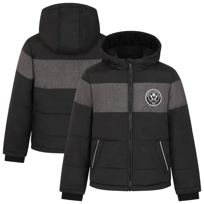 Sheffield United Moreton Jacket - Black/Grey - Kids - Main Item Preview - 204513830 29394