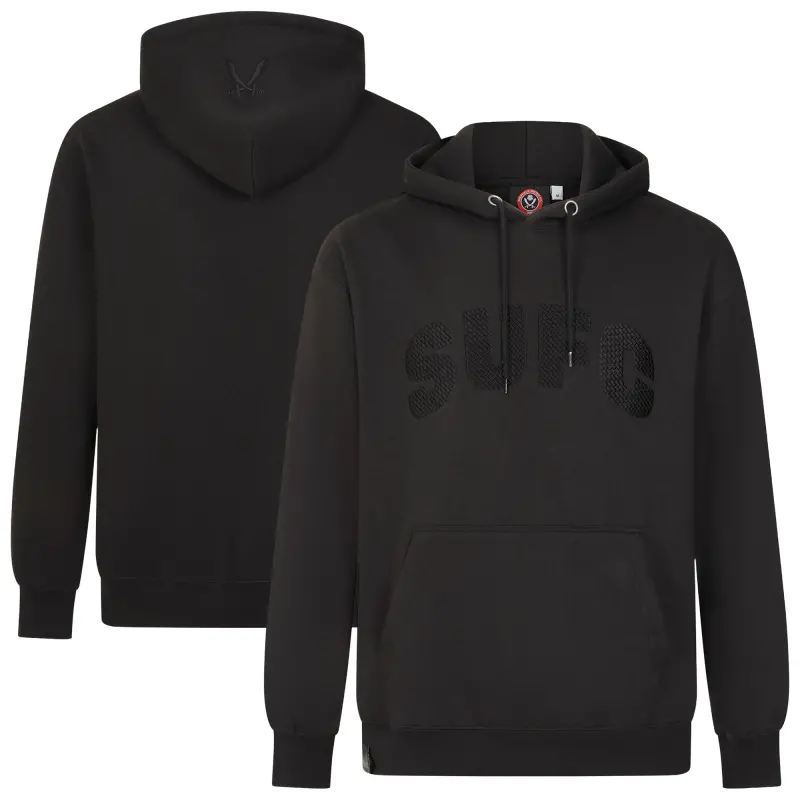 Sheffield United SUFC Premium Hoodie - Black - Mens - Main Shopper Preview - 204513808 29493