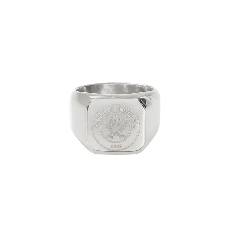 SS Square Signet Ring pictured in a shopper-focused main composition