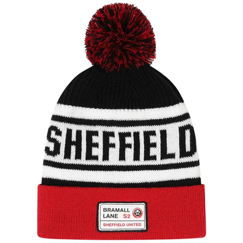 Street Sign Bobble Hat - Main Merchandise Image - PEA0036 25559 Street Sign Bobble Hat displayed for product discovery in a main photograph