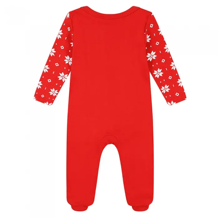 SUFC Christmas Sleepsuit visualised in a clean gallery merchandising shot