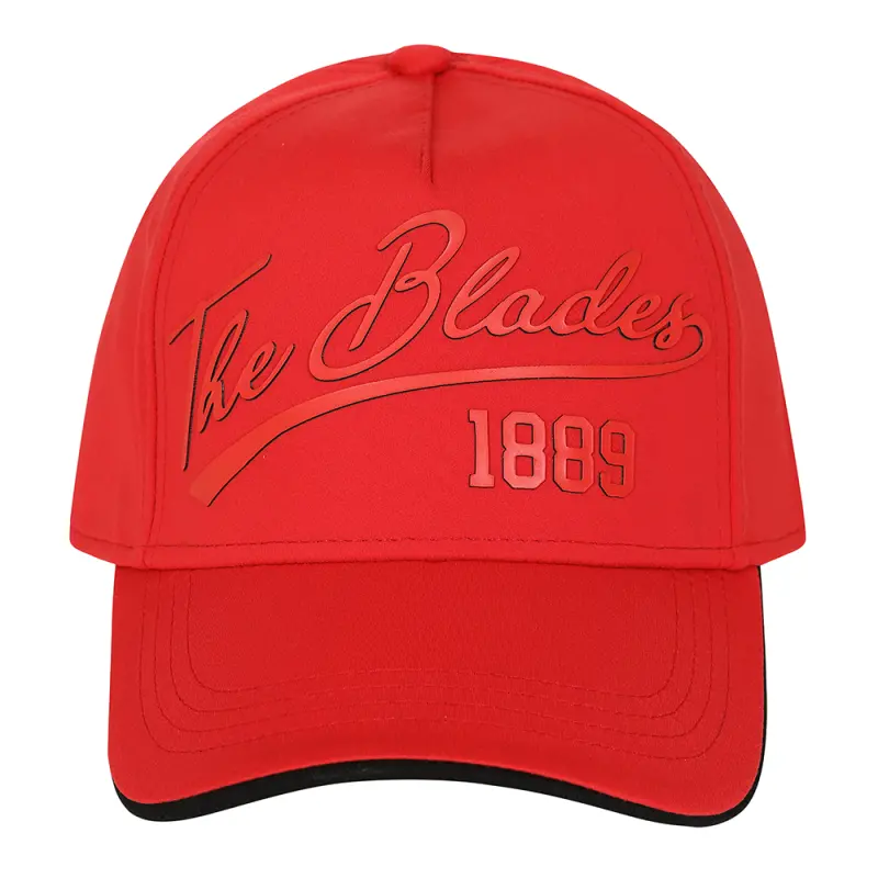 SUFC Script Cap R/B - Main Merchandise Preview - PEA0026 25652 Main merchandise photograph presenting SUFC Script Cap R/B