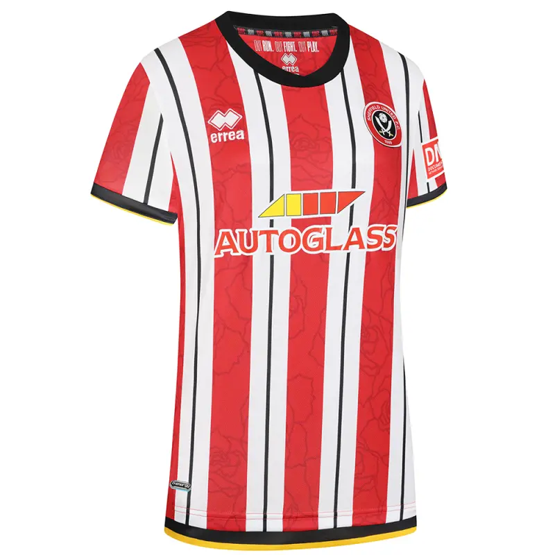 Gallery merchandise photograph presenting SUFC Women Fit Home Shirt S/S 24/25