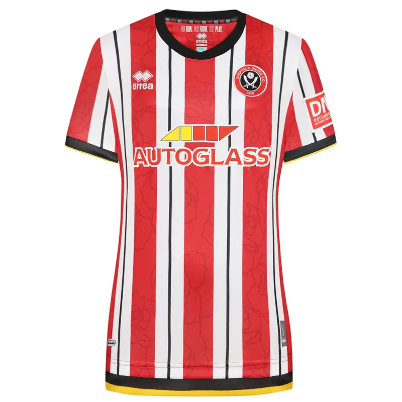 Product discovery photograph of SUFC Women Fit Home Shirt S/S 24/25 With Custom Printing in the main view