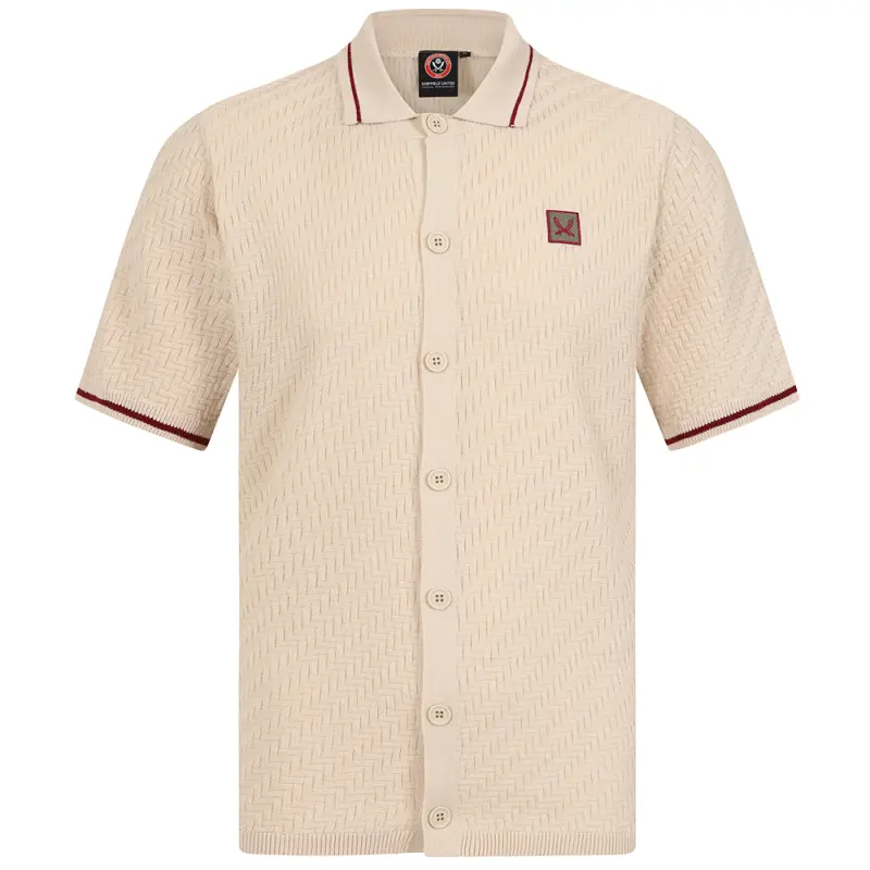 Sword Button Down Polo - Main Merchandise Image - TLB00030 25818 Main merchandise photograph presenting Sword Button Down Polo
