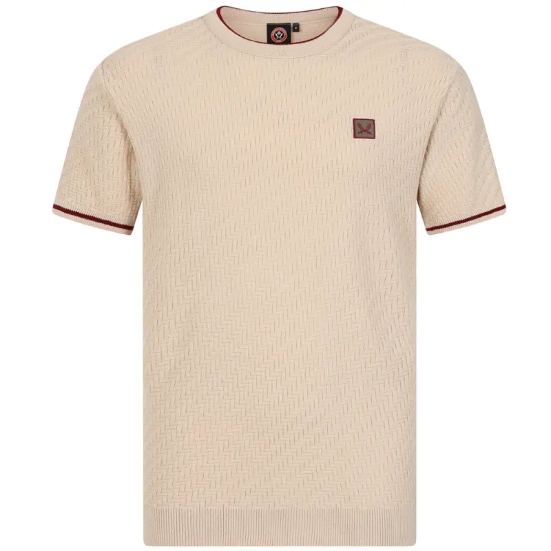 Sword Knitted T-Shirt - Main Merchandising Photo - TLB00032 25880 Sword Knitted T-Shirt visualised in a clean main merchandising shot