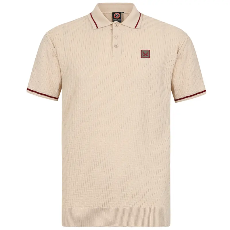 Sword Regular Knitted Polo - Main Item Preview - TLB00033 25893 Sword Regular Knitted Polo displayed for product discovery in a main photograph