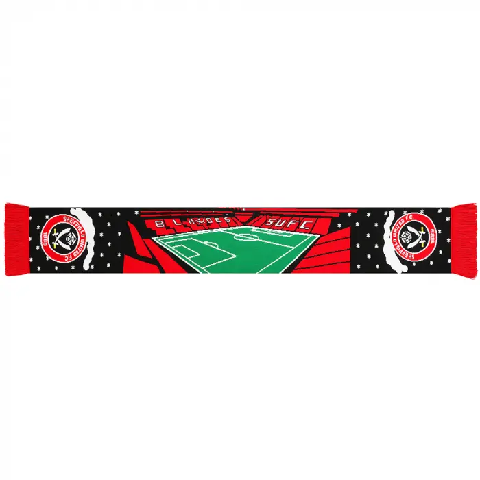 Xmas Stadium Scarf visualised in a clean gallery merchandising shot